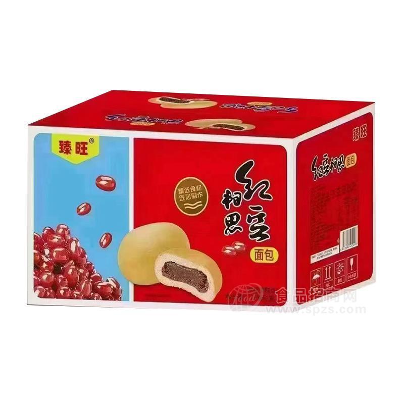 臻旺相思红豆面包烘焙食品