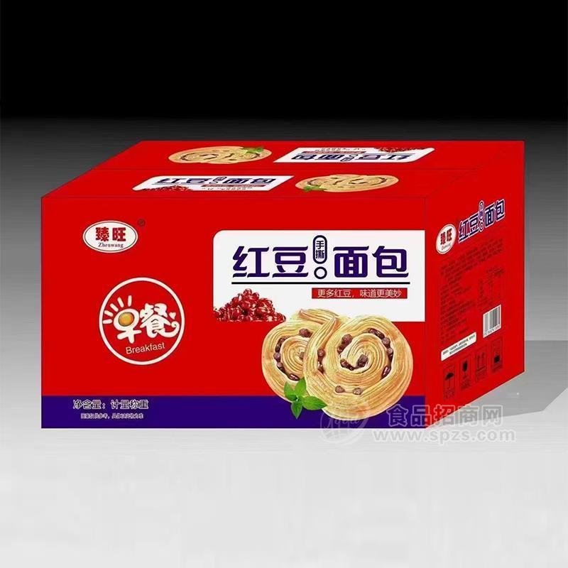 臻旺红豆手撕面包烘焙食品计量称重招商