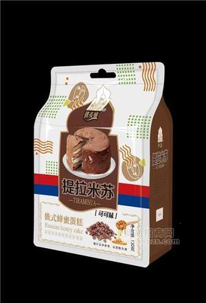 俄麦娅可可味提拉米苏蜂蜜蛋糕