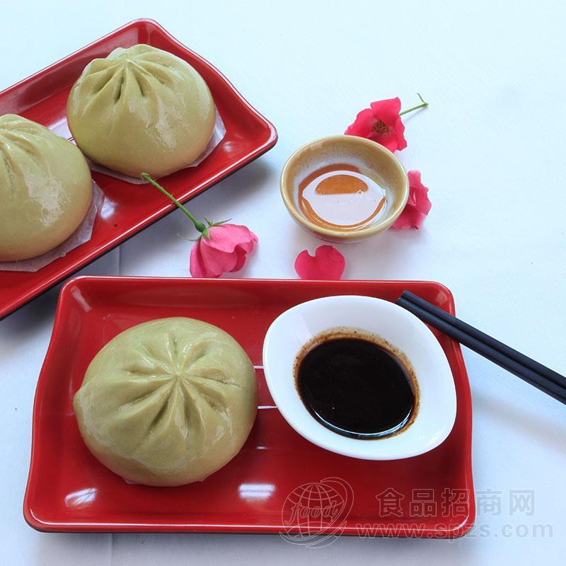 翡翠芹菜包速冻食品面点