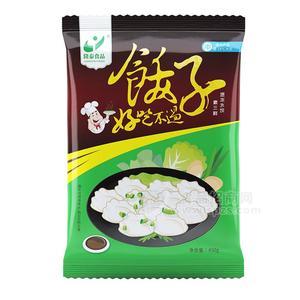 隆泰食品素三鮮速凍水餃 好吃不過水餃子450g