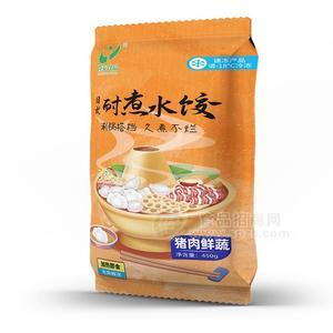 隆泰食品豬肉鮮蔬速凍水餃日式耐煮水餃子450g