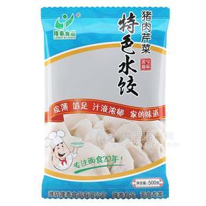 隆泰食品猪肉芹菜馅饺子特色水饺500克