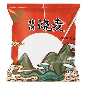 隆泰食品豬肉燒麥低溫方便食品420g