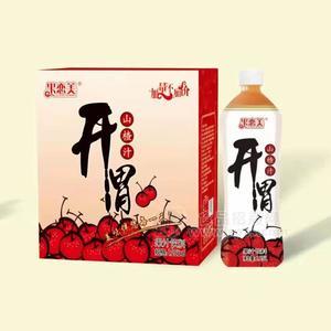 果戀美山楂汁果汁飲料箱裝招商1.25L×6瓶