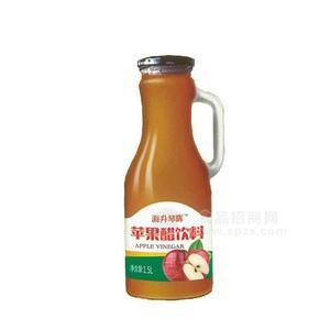 海升琴暉發(fā)酵蘋果醋飲料玻璃瓶裝招商1.5L