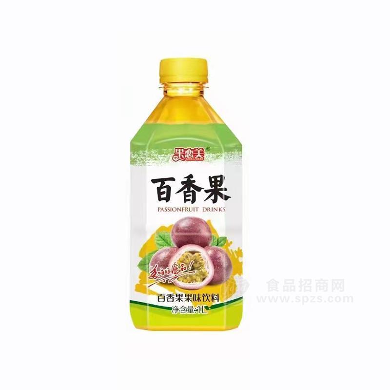 果戀美百香果果味飲料1L