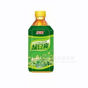 果戀美綠豆爽果味飲料1L