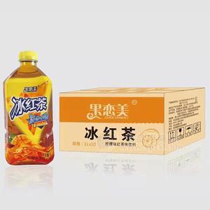 果戀美冰紅茶味紅茶飲料1LX10瓶