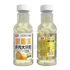 澳進(jìn)菠蘿味果汁飲料多肉大果粒飲料450ml