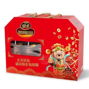 快步氨基酸洪福礼盒装饮料180mlx8瓶