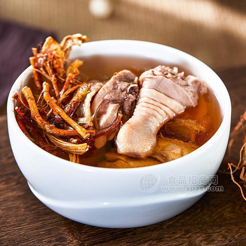 ·领鲜港五指毛桃炖土鸡预制菜招商代理 