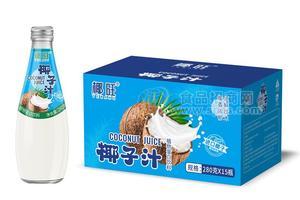 椰旺玻璃瓶椰汁植物蛋白饮料280mlx15椰子汁