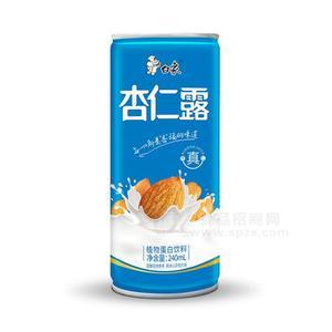 白象杏仁露易拉罐裝植物蛋白飲料240ml