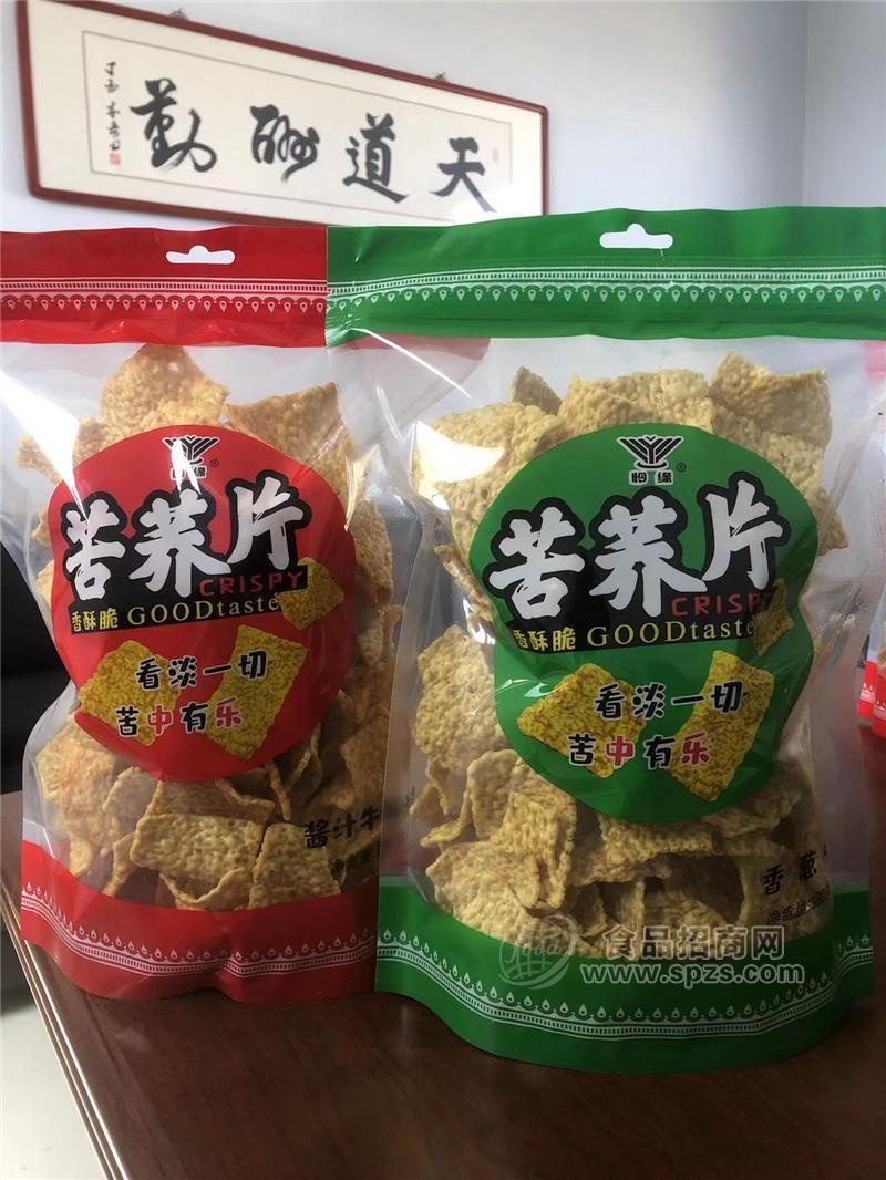 憐緣苦蕎片膨化食品醬汁牛肉味香蔥味