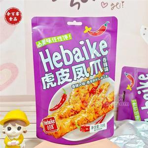 合百客香辣味虎皮鳳爪即食肉制品休閑零食獨立裝