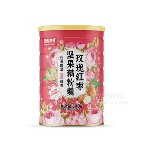 美粥食客玫瑰紅棗堅果藕粉羹