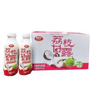 新啟動(dòng)荔枝甘露荔枝味乳味飲料550mlx15瓶