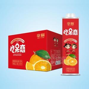 非赢吃果恋香橙果粒复合果汁饮料1.5LX6瓶