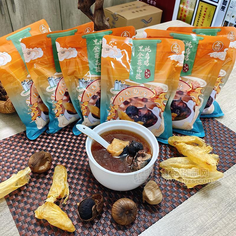 ·领鲜港黑金蒜花胶炖乌鸡预制菜招商代理 