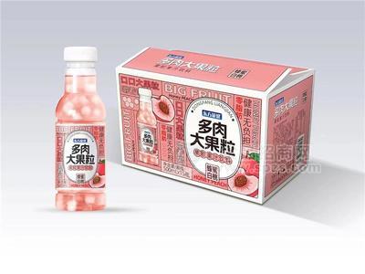 東方量健多肉大果粒果粒果汁飲料蜂蜜白桃味