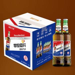 回憶公社果味汽水碳酸飲料550mlx12瓶