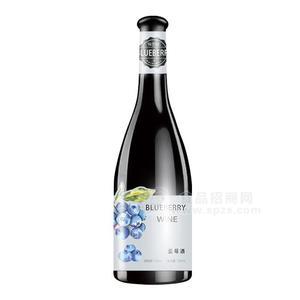 蓝莓酒果酒招商750ml