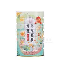 花云仙桂花堅果藕粉速溶版沖調(diào)食品招商500g