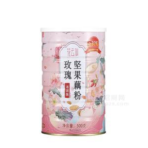 花云仙玫瑰堅(jiān)果藕粉沖調(diào)食品招商500g