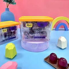 萌孩子果汁软糖剥皮紫葡萄味110克