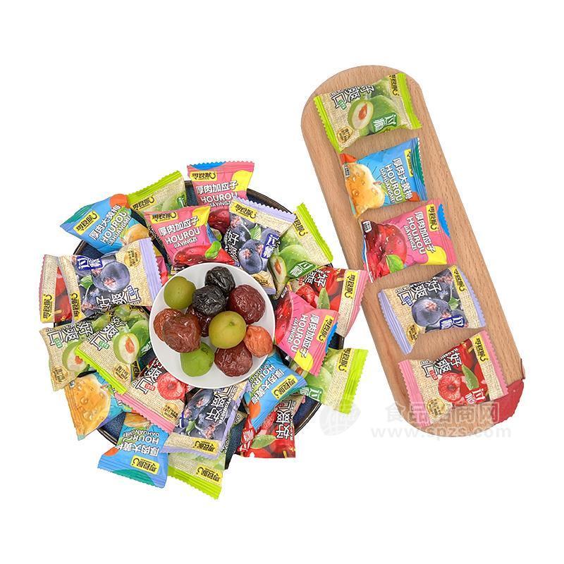 ·零食猴缤纷彩虹梅蜜饯果脯招商 