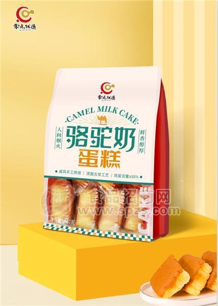零点优选骆驼奶蛋糕410克