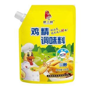 鮮三鮮雞精調(diào)味料袋裝調(diào)味品招商100g