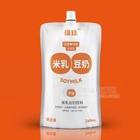 維佳原味米乳豆奶袋裝招商268ml