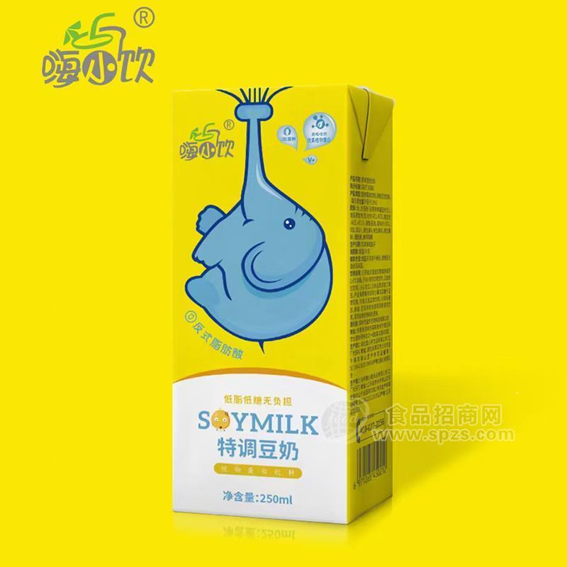·嗨小饮低脂低糖特调豆奶植物蛋白饮料招商250ml 
