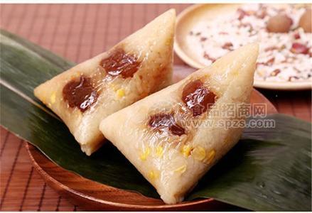 西宁市饭店粽子代加工天津市清真真空包装甜粽四角粽竹筒粽子批发