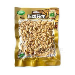 花生天地五香花生休閑食品小零食150g