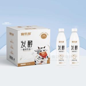 宜樂(lè)多發(fā)酵酸奶飲品乳飲料1kgx6瓶