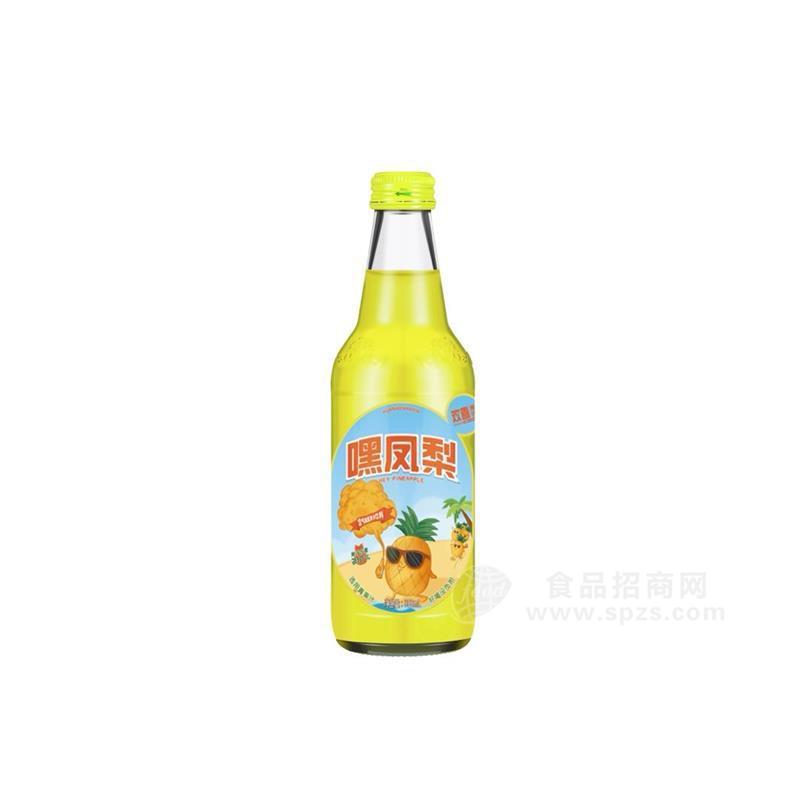 歡喜潮飲含氣鳳梨果汁飲料358ml