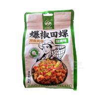 時來運轉燒烤味爆椒田螺休閑食品300g