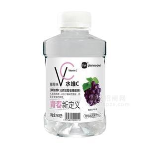 片斷葡萄糖補水液水維C葡萄風味飲料450毫升