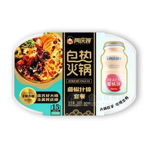 阿慶嫂藤椒什錦套餐自熱火鍋方便食品302g