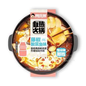 阿庆嫂自热火锅藤椒酸菜鱼味358g