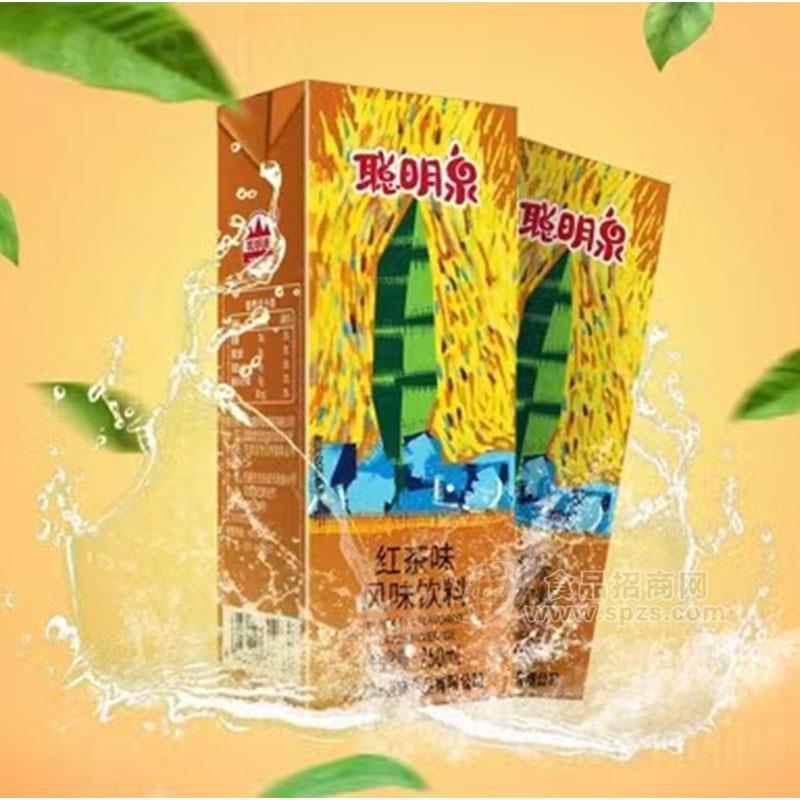 聪明泉红茶味风味饮料250ml