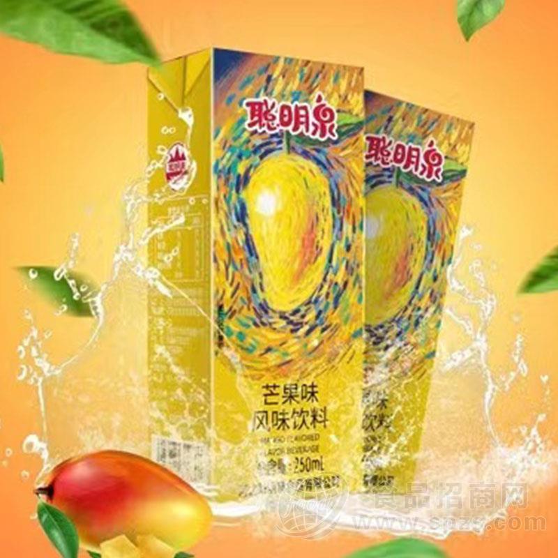 聪明泉芒果味风味饮料250ml