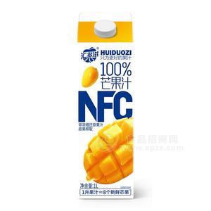 匯多滋芒果汁NFC非濃縮還原果汁1L