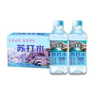 益品云台山无汽无糖苏打水果味饮料350ml