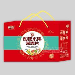 嗨乐谷酸奶水果燕麦片冲调食品500gx3罐