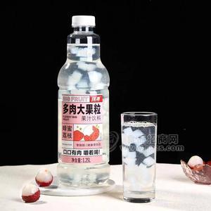 拙源多肉大果粒蜂蜜荔枝果汁饮料1.25L