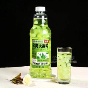 拙源多肉大果粒蜂蜜芦荟果汁饮料1.25L